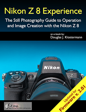 Nikon Z8 Experience book manual guide Firmware 2.01