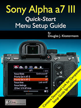Sony a7 III menu setup guide manual tutorial how to learn use tips tricks